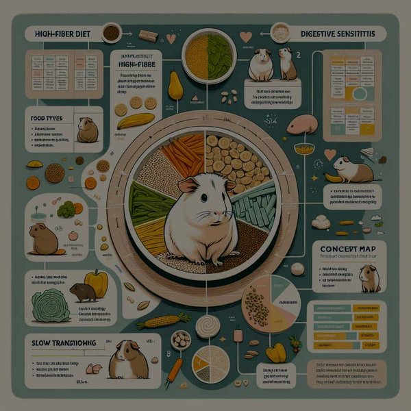 How to Implement a High-Fiber Diet for Guinea Pigs with Digestive Sensitivities?