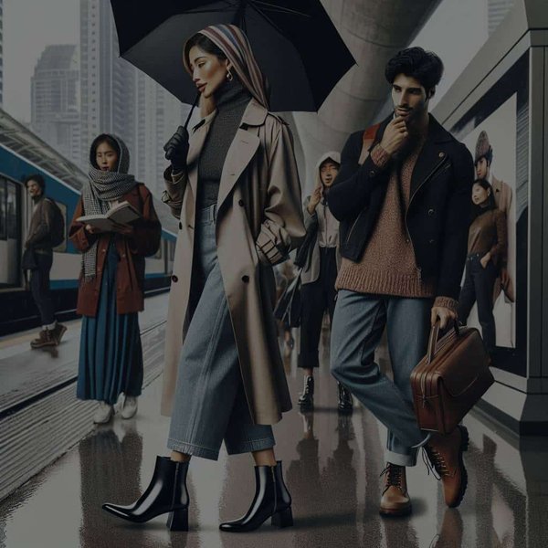 What's the Best Way to Style a Pair of Waterproof Ankle Boots for Unexpected Rainy Commutes?