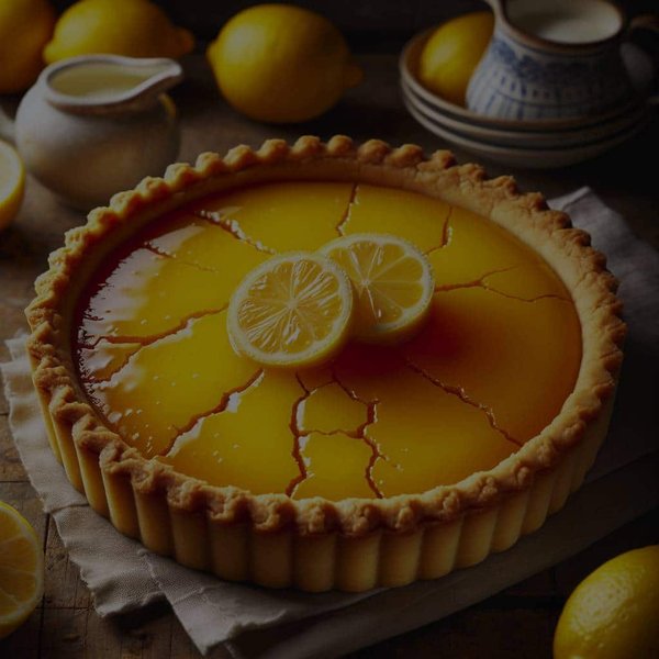 What's the Secret to a Moist and Tangy British Lemon Curd Tart?